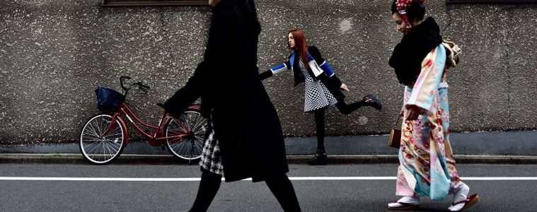 Fashion photography in Tokyo: Reverie in Asakusa