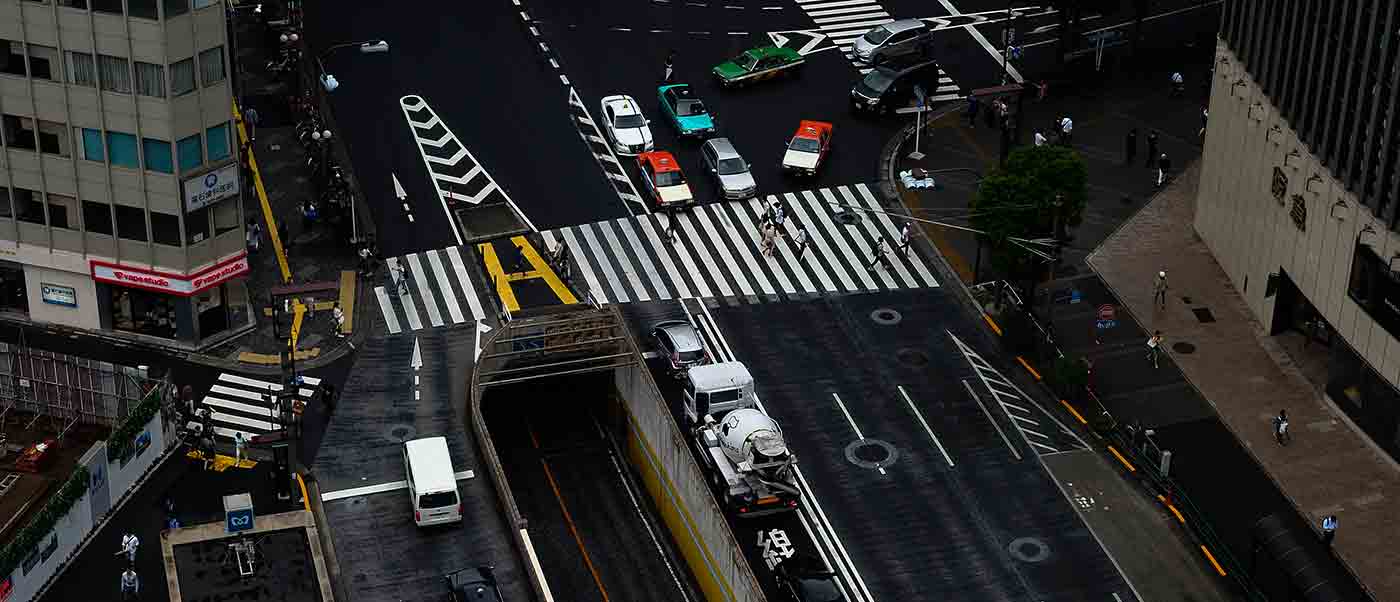 View from the new Tokyu Plaza building, Ginza, Tokyo