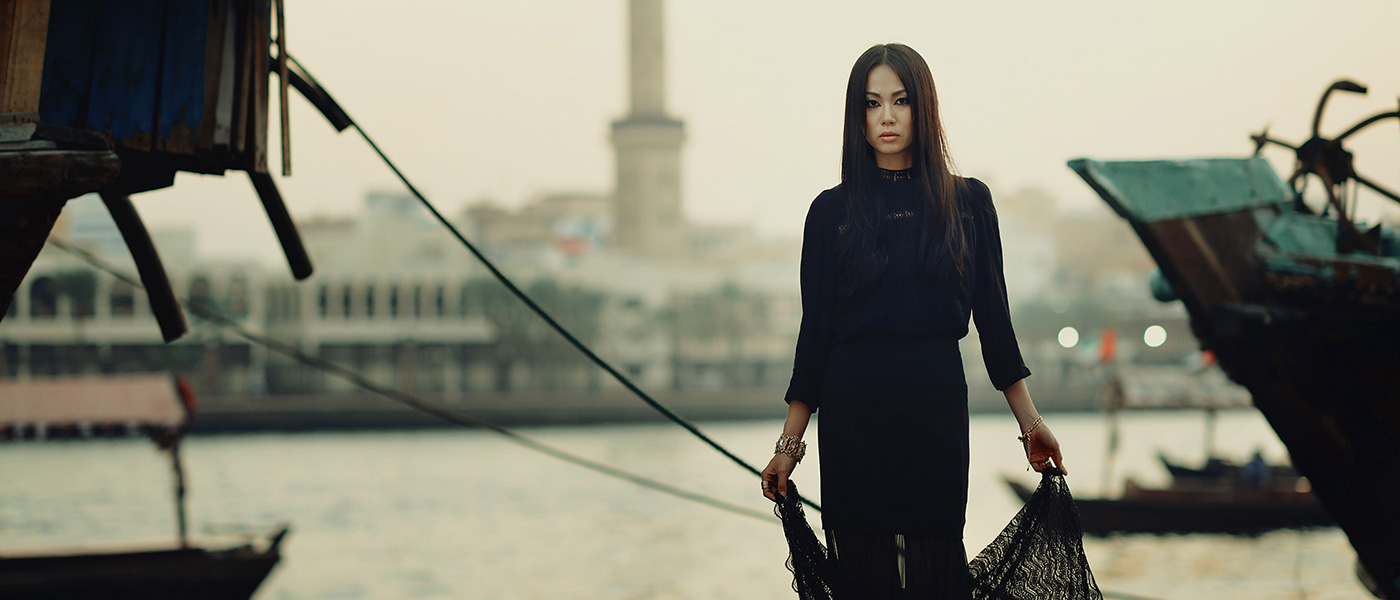 Fashion photography in Dubai by Tokyo based photographer