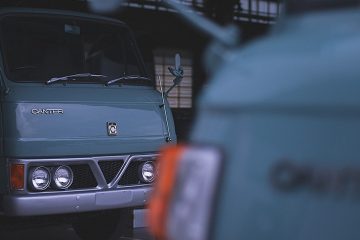 1960s Mitsubishi Canter - part of the Mitsubishi-Fuso heritage truck collection