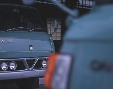 1960s Mitsubishi Canter - part of the Mitsubishi-Fuso heritage truck collection