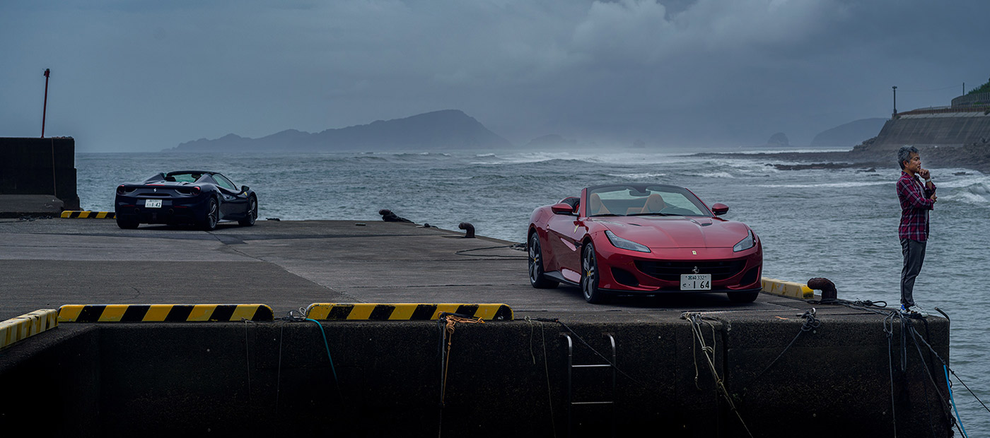 Shooting in Miyazaki, Kyushu, Japan for The Official Ferrari Magazine