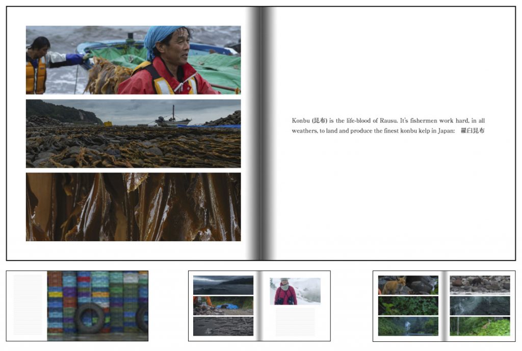 Photobook of shots from Rausu in Hokkaido by Alfie Goodrich